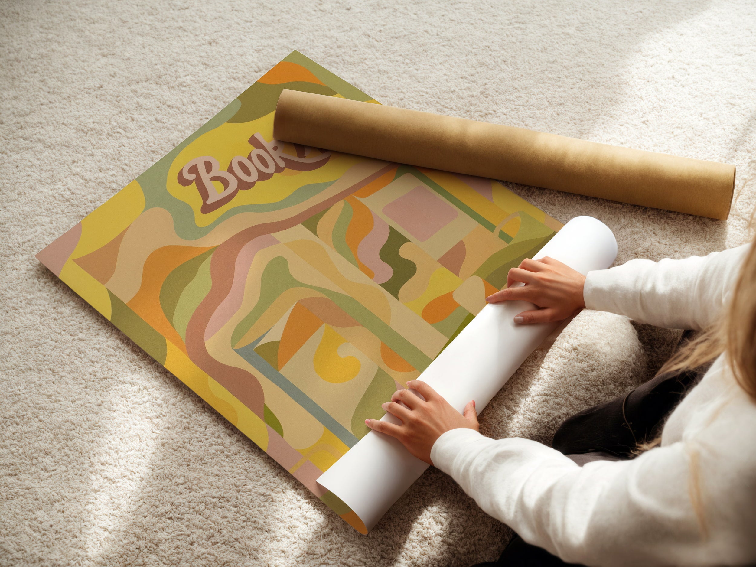 Hidden Magic Between the Lines print